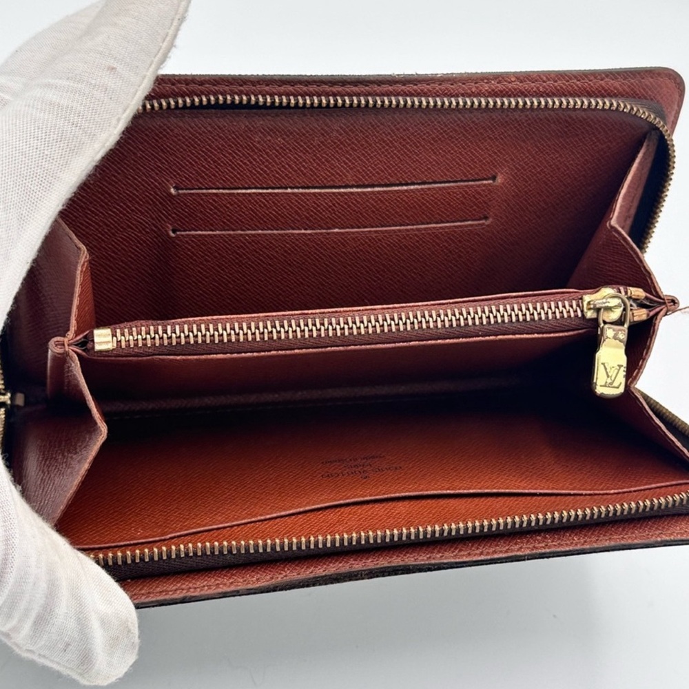 Louis Vuitton Portomone Zip Monogram Wallet Brown ✨ - Picture 2 of 11